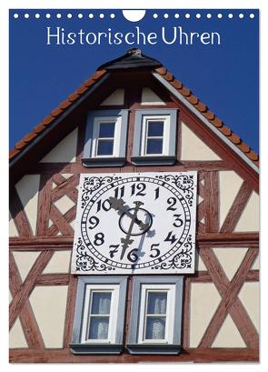 Historische Uhren (Wandkalender 2024 DIN A4 hoch), CALVENDO Monatskalender von Andersen,  Ilona