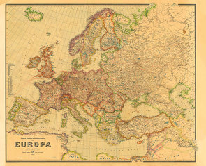 Historische Verkehrskarte von EUROPA 1942 [gerollt] von Rockstuhl,  Harald
