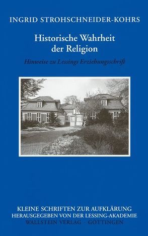 Historische Wahrheit der Religion von Strohschneider-Kohrs,  Ingrid