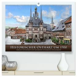 Historischer Ostharz um 1900 (hochwertiger Premium Wandkalender 2024 DIN A2 quer), Kunstdruck in Hochglanz von Tetsch,  André