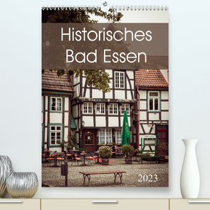 Historisches Bad Essen (Premium, hochwertiger DIN A2 Wandkalender 2023, Kunstdruck in Hochglanz) von Rasche,  Marlen