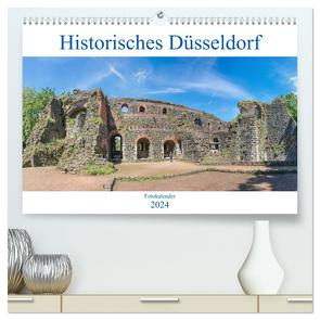 Historisches Düsseldorf (hochwertiger Premium Wandkalender 2024 DIN A2 quer), Kunstdruck in Hochglanz von pixs:sell,  pixs:sell