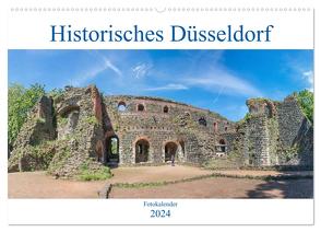 Historisches Düsseldorf (Wandkalender 2024 DIN A2 quer), CALVENDO Monatskalender von pixs:sell,  pixs:sell
