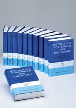 Historisches Wörterbuch der Philosophie Gesamtwerk Bd. 1-13 von Gründer,  Karlfried, Ritter,  Joachim