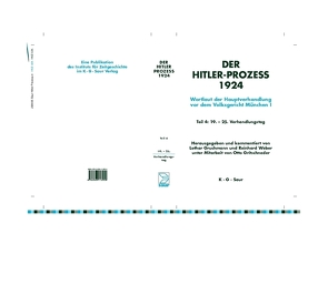 HITLER-PROZEß 1924 TL.4