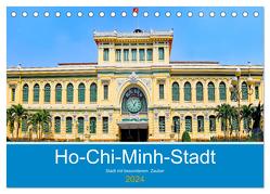 Ho-Chi-Minh-Stadt – Stadt mit besonderem Zauber (Tischkalender 2024 DIN A5 quer), CALVENDO Monatskalender von Schwarze,  Nina