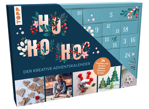 Ho Ho Ho – Der kreative Adventskalender. 24 Projekte zum Basteln, Backen, Gärtnern und mehr. Mit Anleitungsbuch und Material von frechverlag