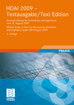 HOAI 2009-Textausgabe/HOAI 2009-Text Edition von Lowbudgettranslations.com