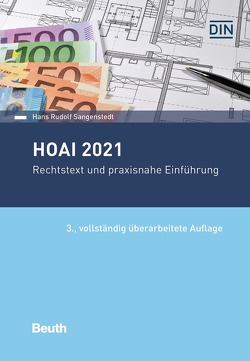 HOAI 2021 – Buch mit E-Book von Sangenstedt,  Hans Rudolf