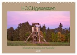 HOCHgesessen (Wandkalender 2024 DIN A3 quer), CALVENDO Monatskalender von Münzel-Hashish,  Angela