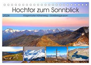 Hochtor zum Sonnblick (Tischkalender 2024 DIN A5 quer), CALVENDO Monatskalender von Kramer,  Christa