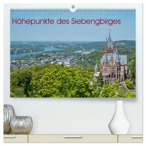 Höhepunkte des Siebengebirges (hochwertiger Premium Wandkalender 2024 DIN A2 quer), Kunstdruck in Hochglanz von Leonhardy,  Thomas