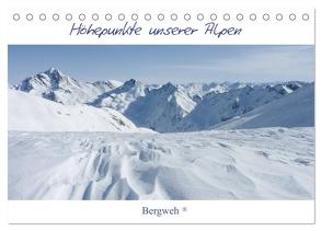Höhepunkte unserer Alpen – Bergweh ® (Tischkalender 2024 DIN A5 quer), CALVENDO Monatskalender von Esser,  Barbara