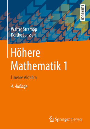 Höhere Mathematik 1 von Janssen,  Dörthe, Strampp,  Walter