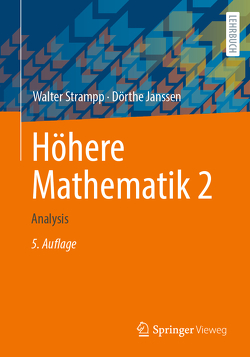 Höhere Mathematik 2 von Janssen,  Dörthe, Strampp,  Walter