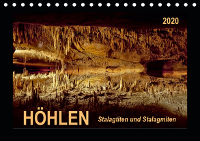 Höhlen, Stalaktiten und Stalagmiten (Tischkalender 2020 DIN A5 quer) von Roder,  Peter