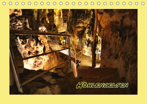 Höhlenwelten (Tischkalender 2021 DIN A5 quer) von Schneller,  Helmut