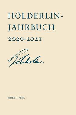 Hölderlin-Jahrbuch von Christen,  Felix, Voehler,  Martin