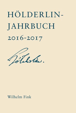 Hölderlin-Jahrbuch von Doering,  Sabine, Franz,  Michael, Voehler,  Martin