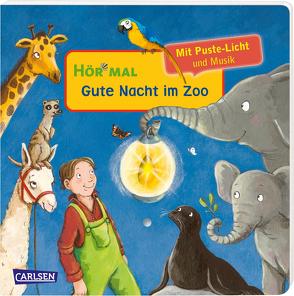 Hör mal (Soundbuch): Mach mit – Pust aus: Gute Nacht im Zoo von Henze,  Dagmar, Hofmann,  Julia