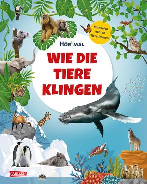 Hör mal (Soundbuch): Wie die Tiere klingen von Klostermeyer,  Sandra, Peterson,  Anke