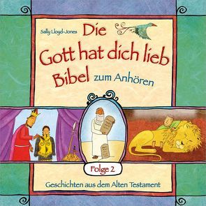 Hörbuch: „Die Gott hat dich lieb“-Bibel zum Anhören (2) von Kuhn,  Karo, Lloyd-Jones,  Sally, Schepmann,  Philipp, Schier,  Tobias, Schuffenhauer,  Tobias