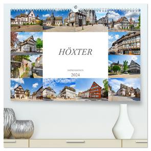 Höxter Impressionen (hochwertiger Premium Wandkalender 2024 DIN A2 quer), Kunstdruck in Hochglanz von Meutzner,  Dirk