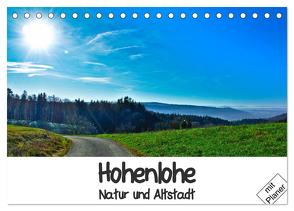 Hohenlohe – Natur und Altstadt (Tischkalender 2024 DIN A5 quer), CALVENDO Monatskalender von Plastron Pictures,  Lost