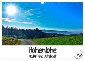 Hohenlohe – Natur und Altstadt (Wandkalender 2024 DIN A3 quer), CALVENDO Monatskalender von Plastron Pictures,  Lost