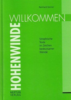 Höhenwinde willkommen von Genner,  Reinhard