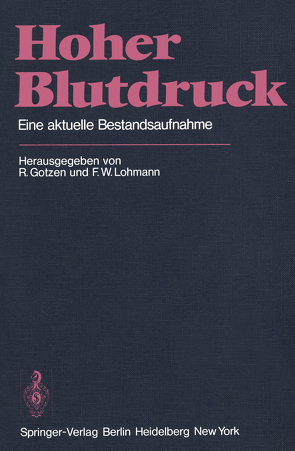 Hoher Blutdruck von Gotzen,  R., Lohmann,  F.W.