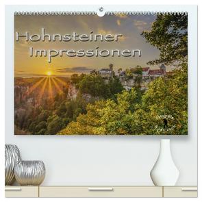 Hohnsteiner Impressionen (hochwertiger Premium Wandkalender 2024 DIN A2 quer), Kunstdruck in Hochglanz von Jentzsch,  Norbert