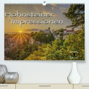 Hohnsteiner Impressionen (Premium, hochwertiger DIN A2 Wandkalender 2023, Kunstdruck in Hochglanz) von Jentzsch,  Norbert