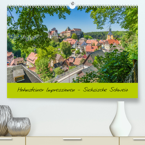 Hohnsteiner Impressionen (Premium, hochwertiger DIN A2 Wandkalender 2021, Kunstdruck in Hochglanz) von NJ