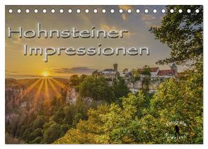 Hohnsteiner Impressionen (Tischkalender 2024 DIN A5 quer), CALVENDO Monatskalender von Jentzsch,  Norbert