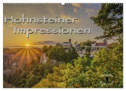 Hohnsteiner Impressionen (Wandkalender 2024 DIN A2 quer), CALVENDO Monatskalender von Jentzsch,  Norbert