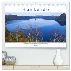 Hokkaido – Die nördlichste Insel Japans in Herbststimmung (hochwertiger Premium Wandkalender 2024 DIN A2 quer), Kunstdruck in Hochglanz von Nogal,  Piotr