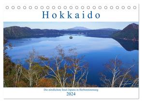 Hokkaido – Die nördlichste Insel Japans in Herbststimmung (Tischkalender 2024 DIN A5 quer), CALVENDO Monatskalender von Nogal,  Piotr