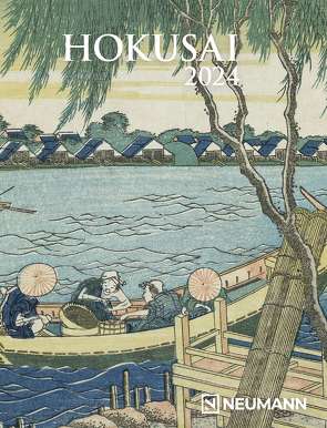 Hokusai 2024 – Diary – Buchkalender – Taschenkalender – Kunstkalender – 16,5×21,6 von Hokusai,  Katsushika