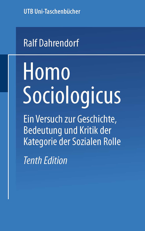 Homo Sociologicus von Dahrendorf,  Ralf