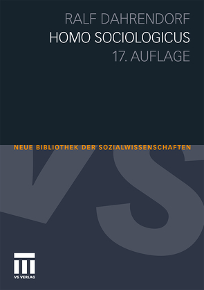 Homo Sociologicus von Abels,  Heinz, Dahrendorf,  Ralf
