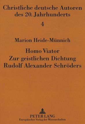 Homo Viator von Heide-Münnich,  Marion