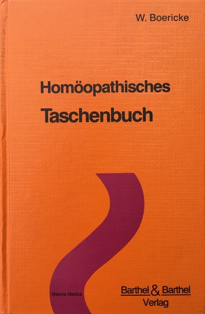 Homöopathisches Taschenbuch von Boericke,  William