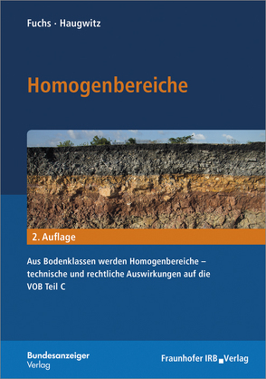 Homogenbereiche. von Fuchs,  Bastian, Haugwitz,  Hans-Gerd