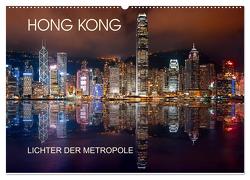 Hong Kong Citylights (Wandkalender 2024 DIN A2 quer), CALVENDO Monatskalender von Sitzwohl/Delfinophotography,  Bernhard