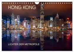 Hong Kong Citylights (Wandkalender 2024 DIN A4 quer), CALVENDO Monatskalender von Sitzwohl/Delfinophotography,  Bernhard