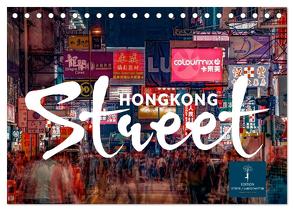 Hongkong Street (Tischkalender 2024 DIN A5 quer), CALVENDO Monatskalender von Roder,  Peter