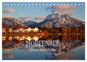Hopfensee – Riviera des Allgäus (Tischkalender 2024 DIN A5 quer), CALVENDO Monatskalender von Pfleger,  Hans