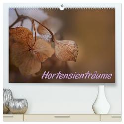 Hortensienträume (hochwertiger Premium Wandkalender 2024 DIN A2 quer), Kunstdruck in Hochglanz von Petra Voß,  ppicture-