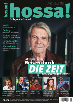 hossa! – Das Magazin für Volksmusik und Schlager! von Knittel,  Patric, Sülter,  Björn